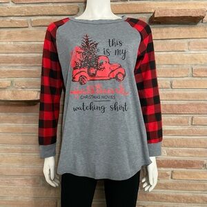 Hallmark Movie Novelty Holiday Christmas Shirt Cotton Medium